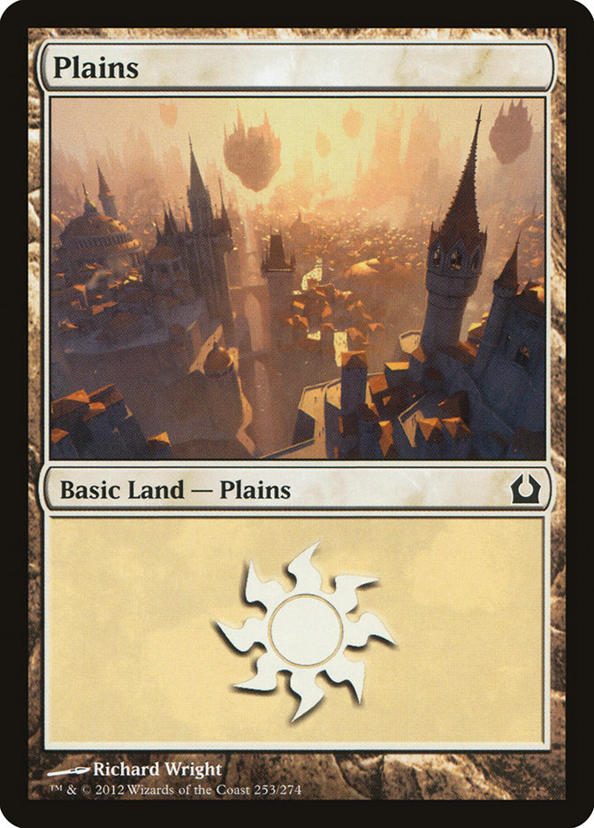 MTG: Return to Ravnica 253: Plains (#253) - Foil 