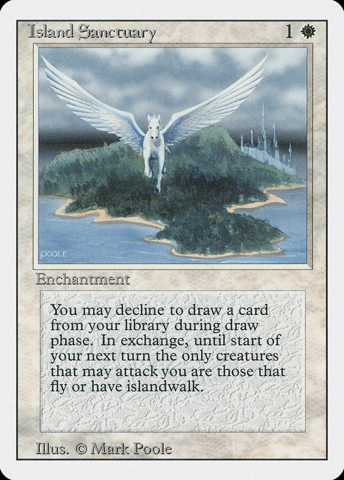 MTG: Revised 025: Island Sanctuary 