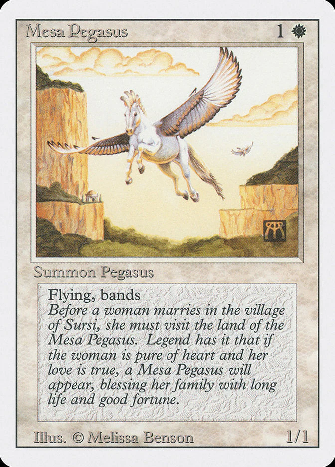 MTG: Revised 028: Mesa Pegasus 