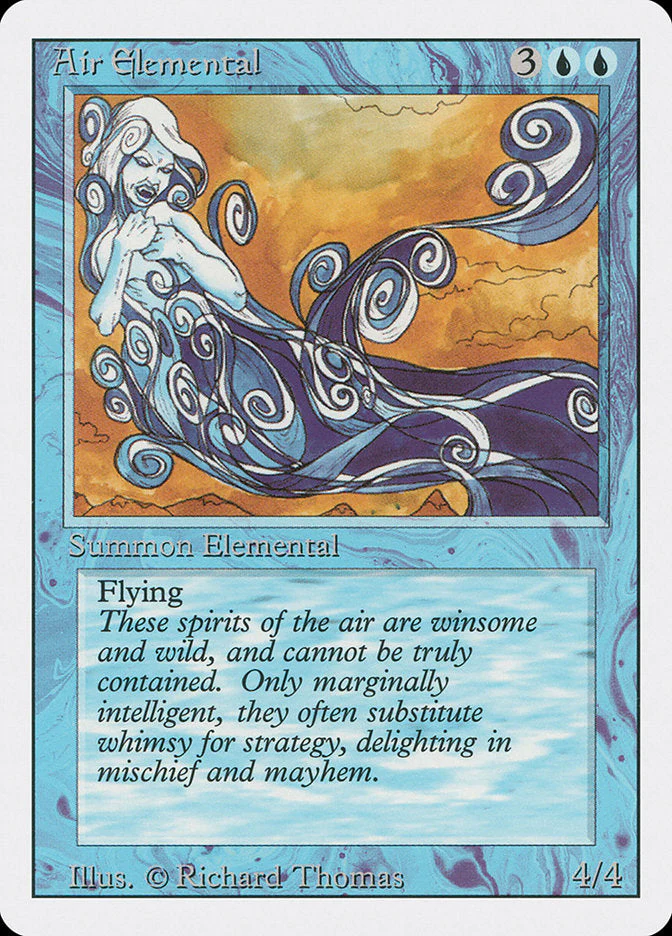 MTG: Revised 047: Air Elemental 