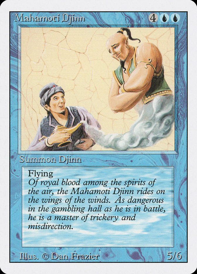 MTG: Revised 066: Mahamoti Djinn 