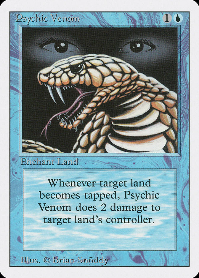 MTG: Revised 076: Psychic Venom 