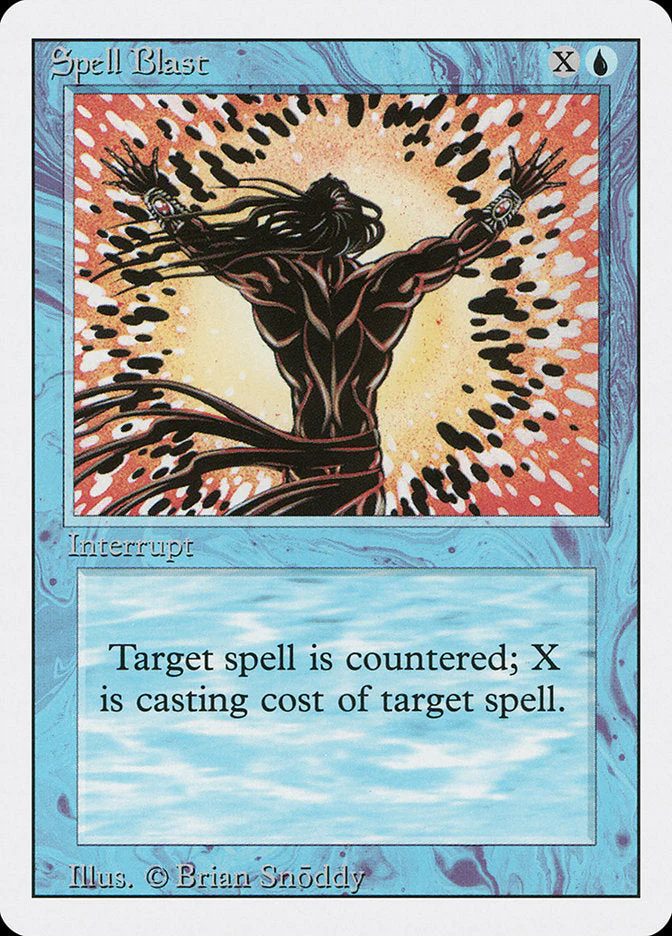 MTG: Revised 082: Spell Blast 