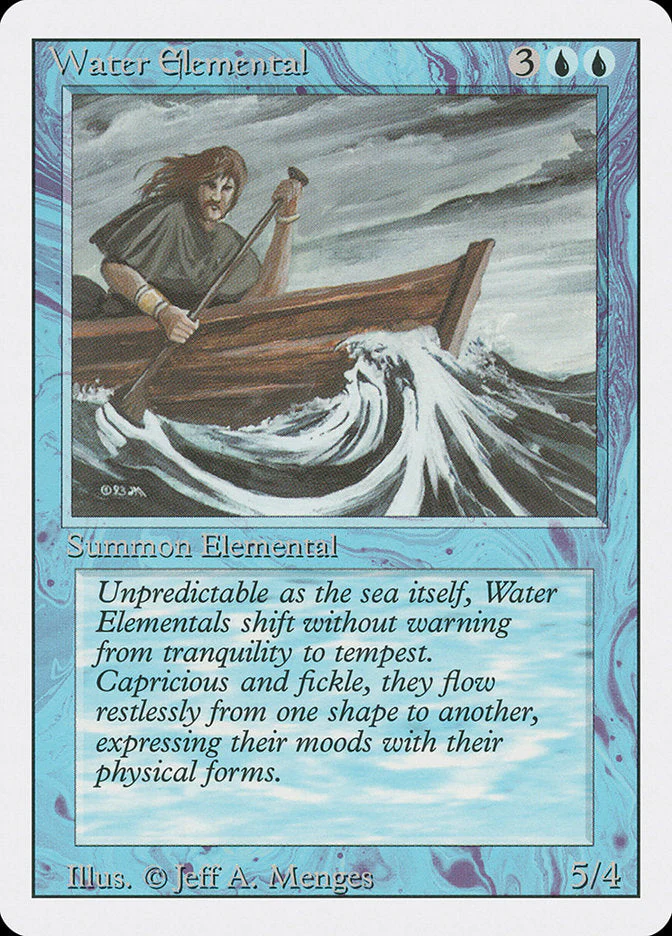 MTG: Revised 092: Water Elemental 