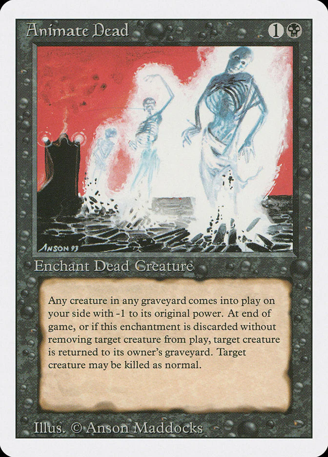 MTG: Revised 093: Animate Dead 