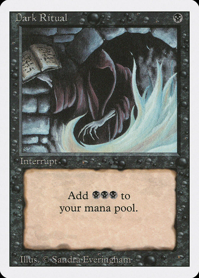 MTG: Revised 099: Dark Ritual 