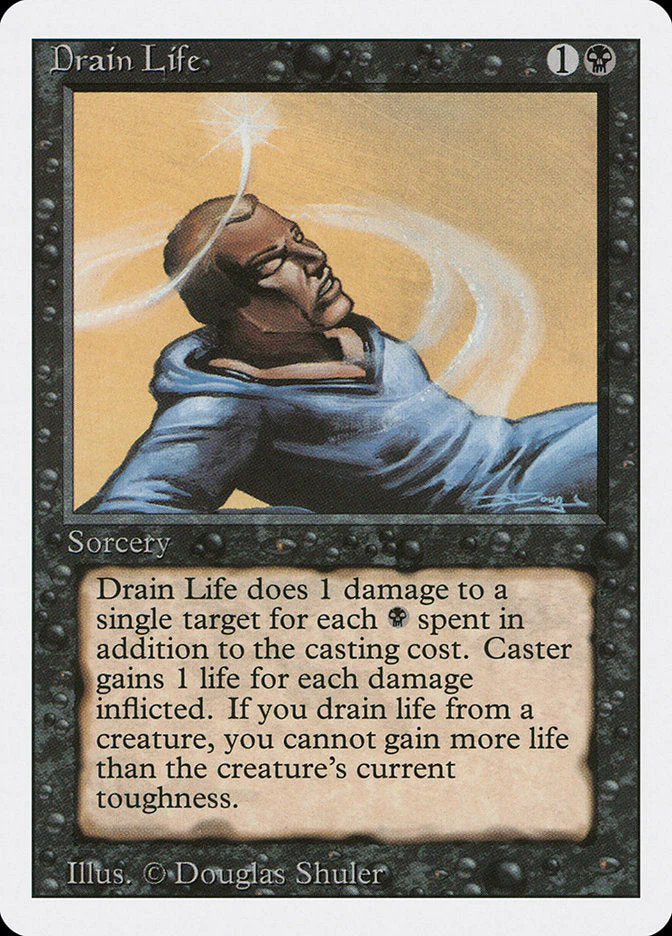 MTG: Revised 106: Drain Life 