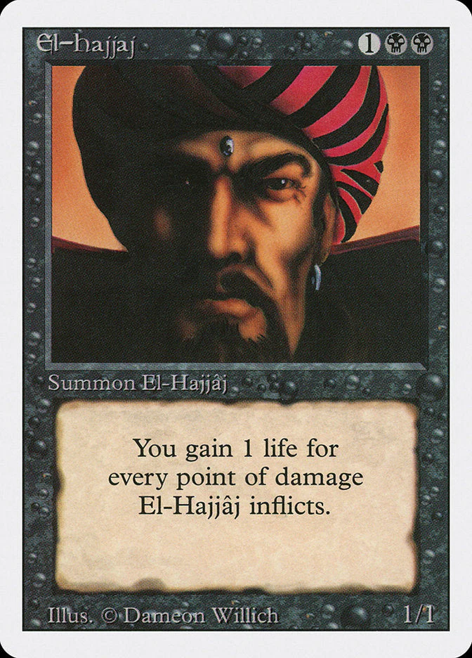 MTG: Revised 108: El-Hajjaj 