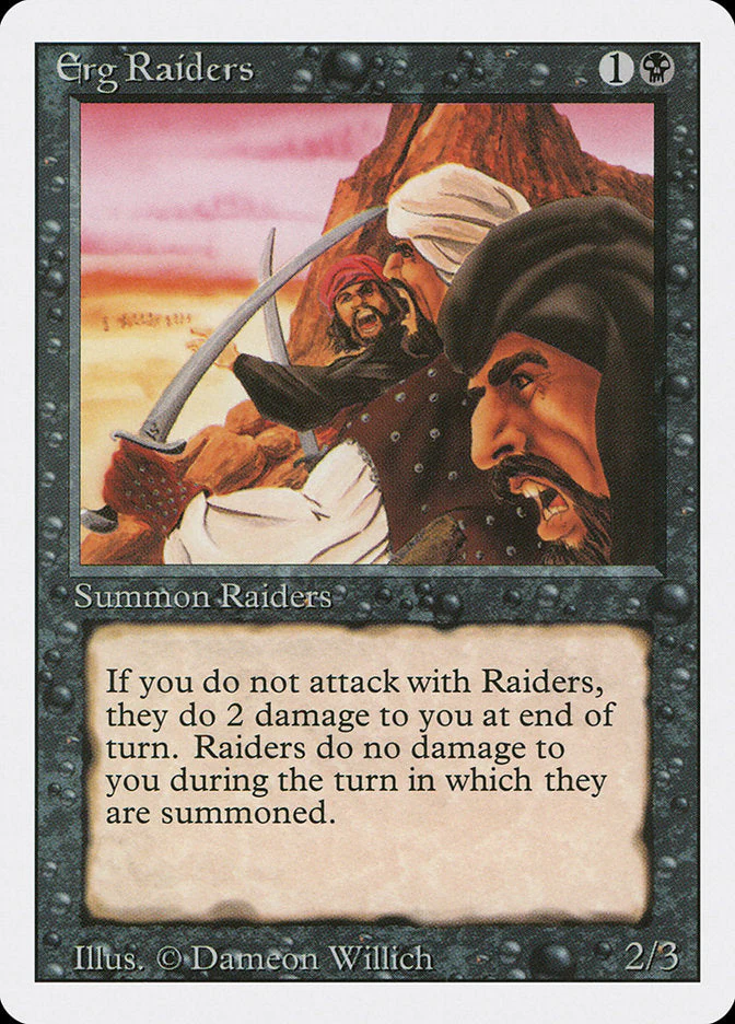 MTG: Revised 109: Erg Raiders 