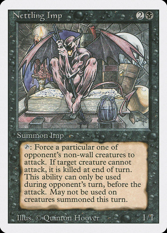 MTG: Revised 119: Nettling Imp 