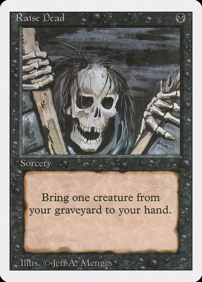 MTG: Revised 124: Raise Dead 