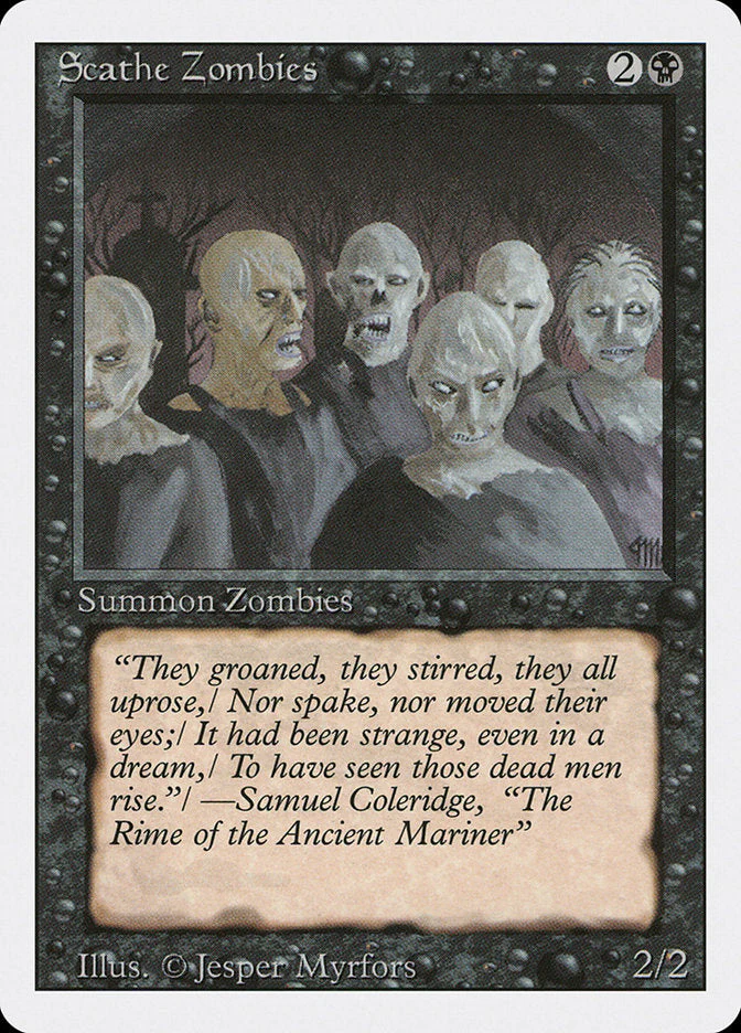 MTG: Revised 127: Scathe Zombies 