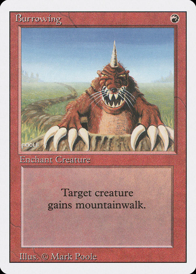 MTG: Revised 140: Burrowing 