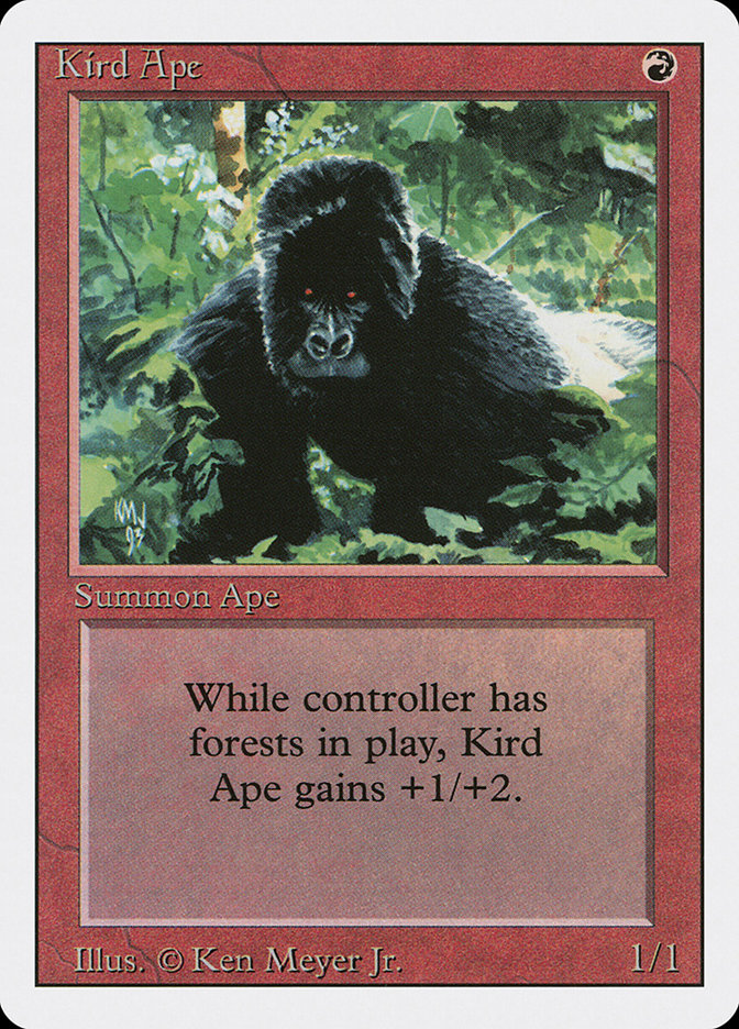 MTG: Revised 161: Kird Ape 