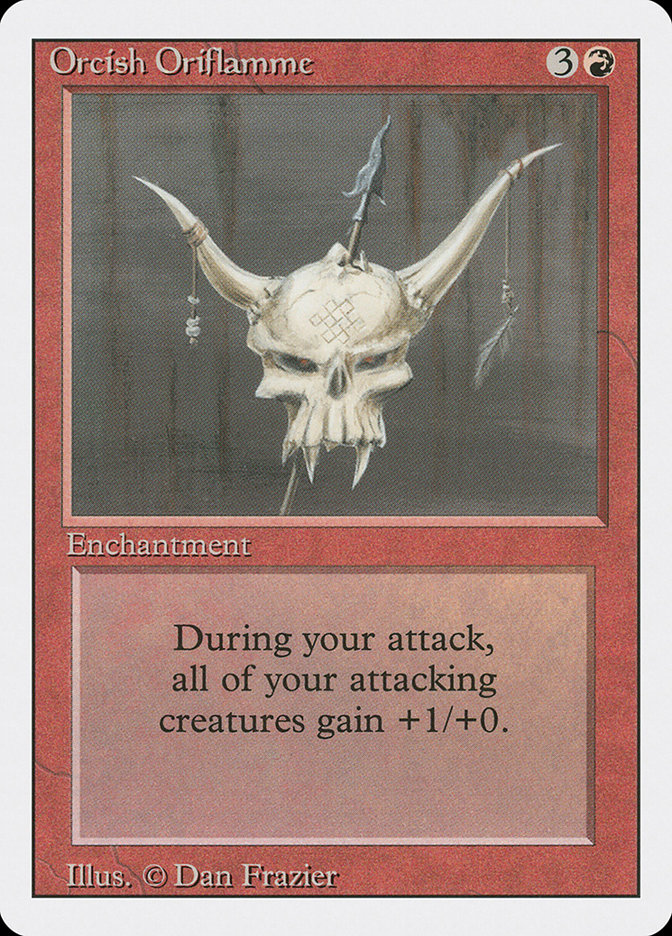 MTG: Revised 169: Orcish Oriflamme 