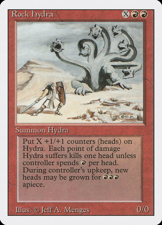 MTG: Revised 173: Rock Hydra 