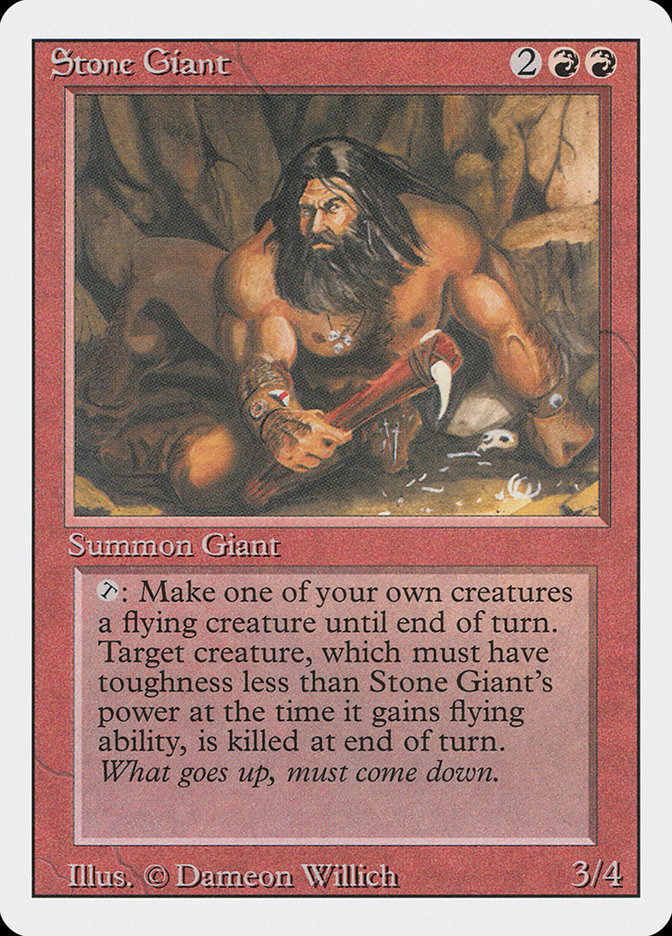 MTG: Revised 179: Stone Giant 