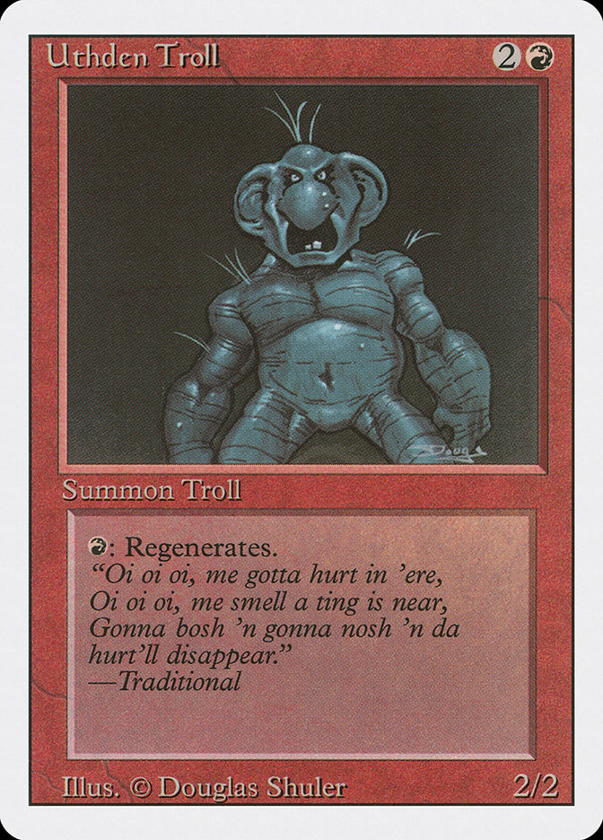 MTG: Revised 182: Uthden Troll 