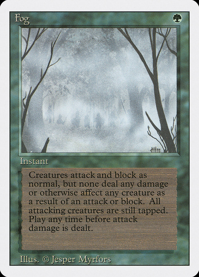 MTG: Revised 195: Fog 