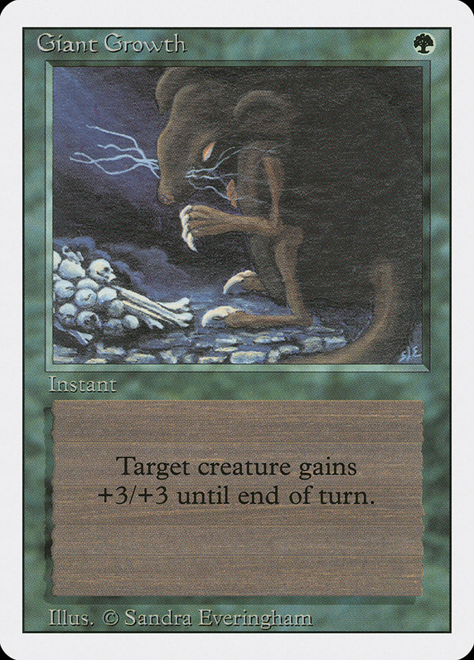 MTG: Revised 199: Giant Growth 