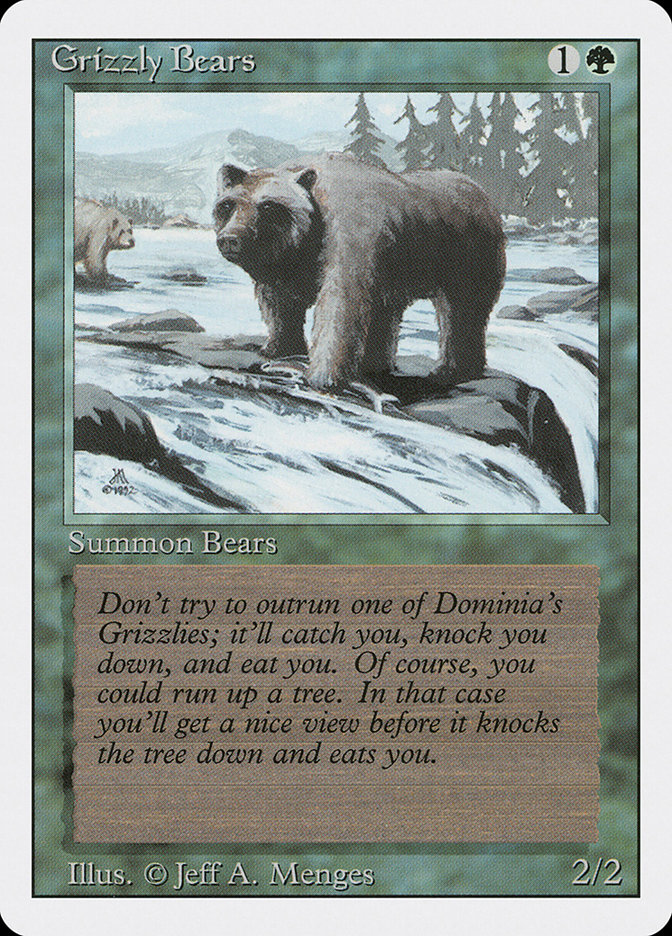 MTG: Revised 201: Grizzly Bears 