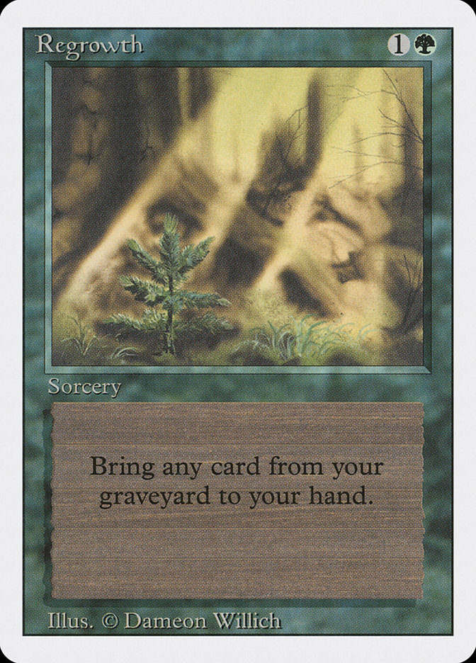 MTG: Revised 214: Regrowth 