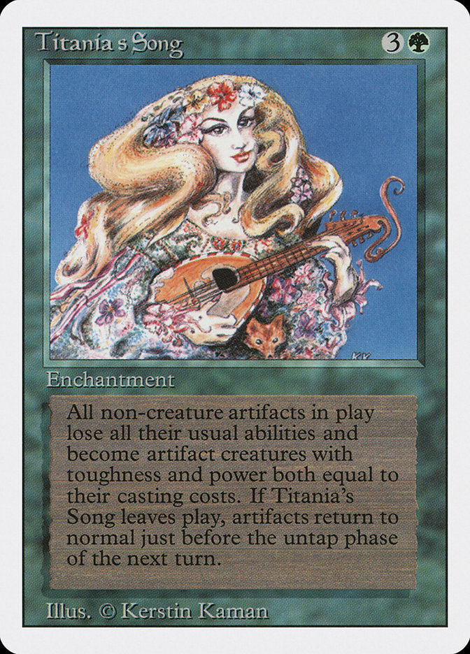 MTG: Revised 220: Titanias Song 