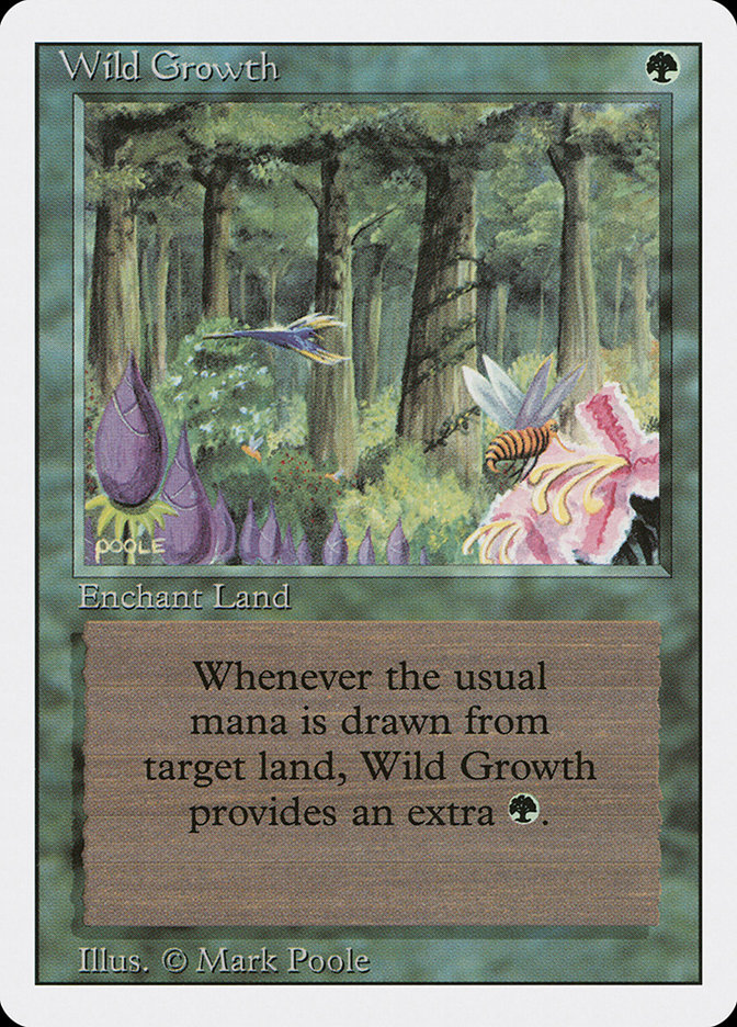 MTG: Revised 230: Wild Growth  