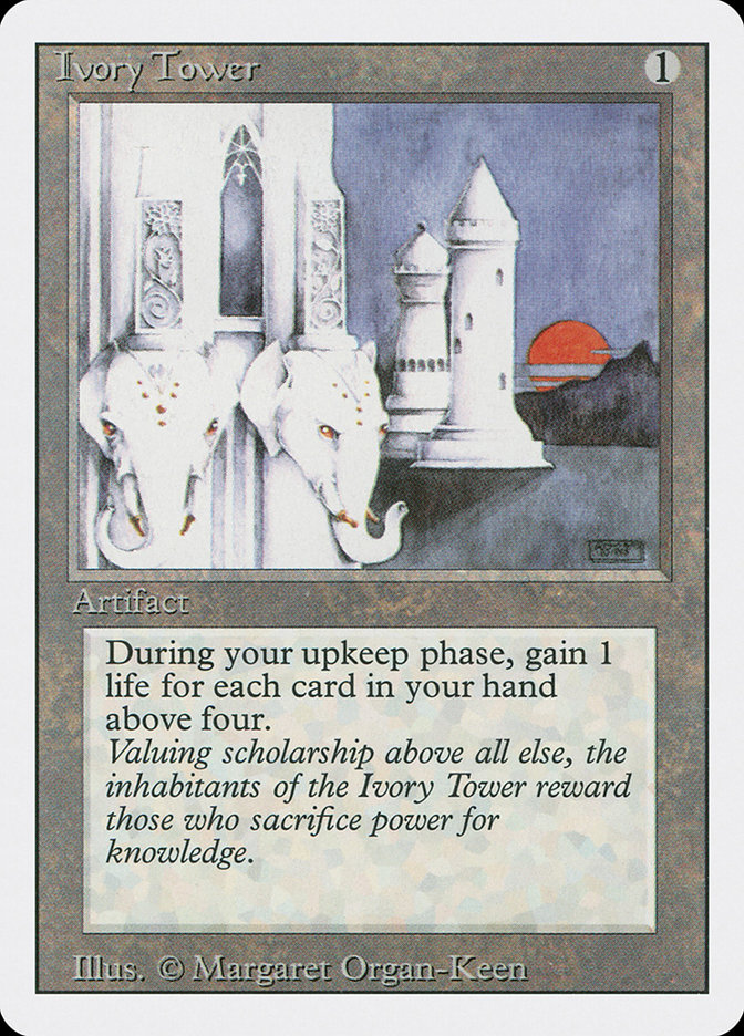 MTG: Revised 254: Ivory Tower 