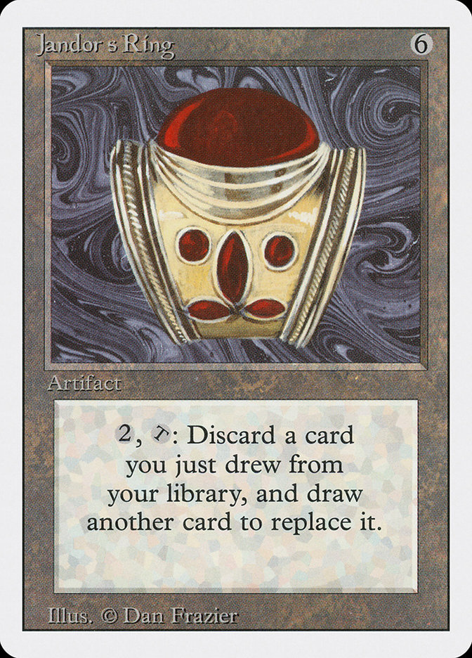 MTG: Revised 256: Jandors Ring 