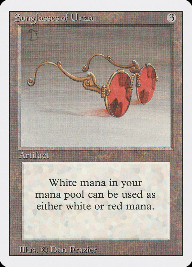 MTG: Revised 276: Sunglasses of Urza 