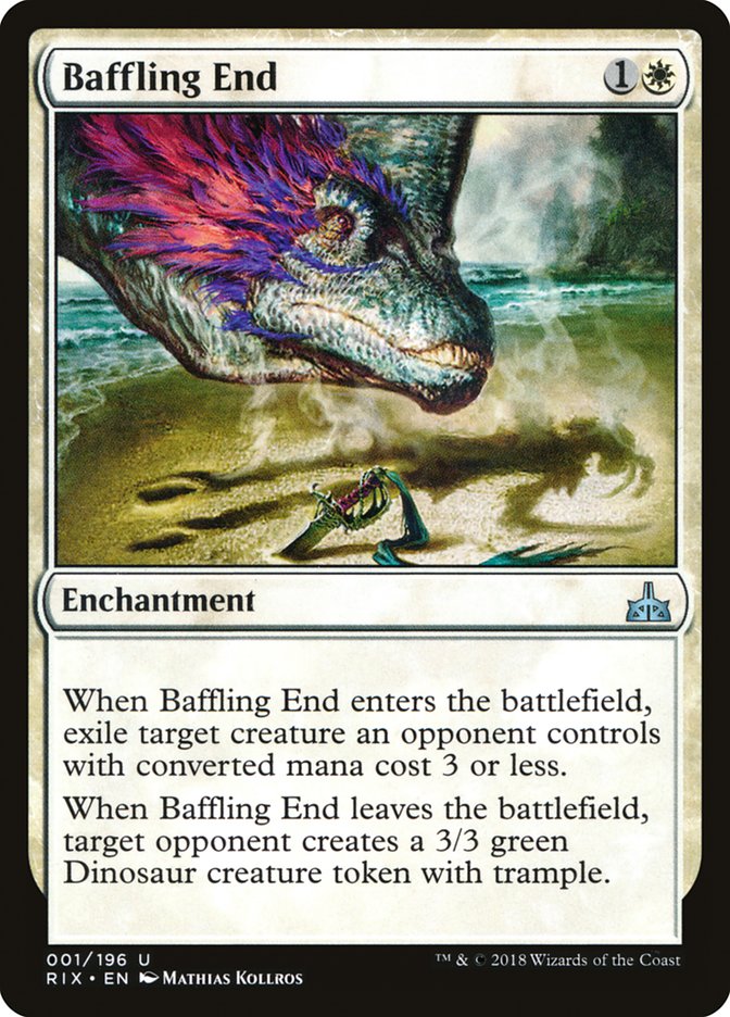 MTG: Rivals of Ixalan 001: Baffling End 