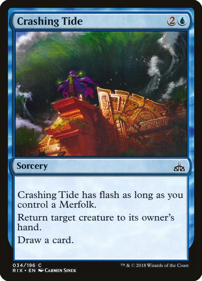 MTG: Rivals of Ixalan 034: Crashing Tide 