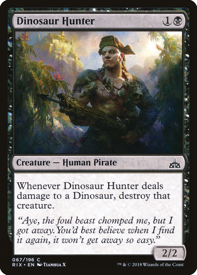 MTG: Rivals of Ixalan 067: Dinosaur Hunter 