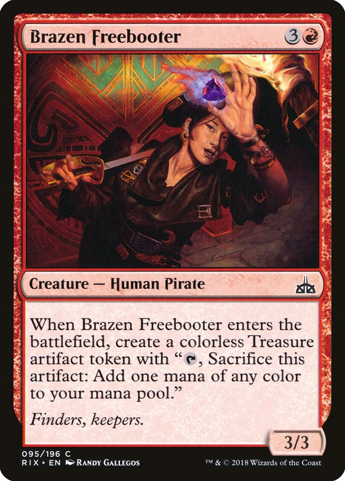 MTG: Rivals of Ixalan 095: Brazen Freebooter 