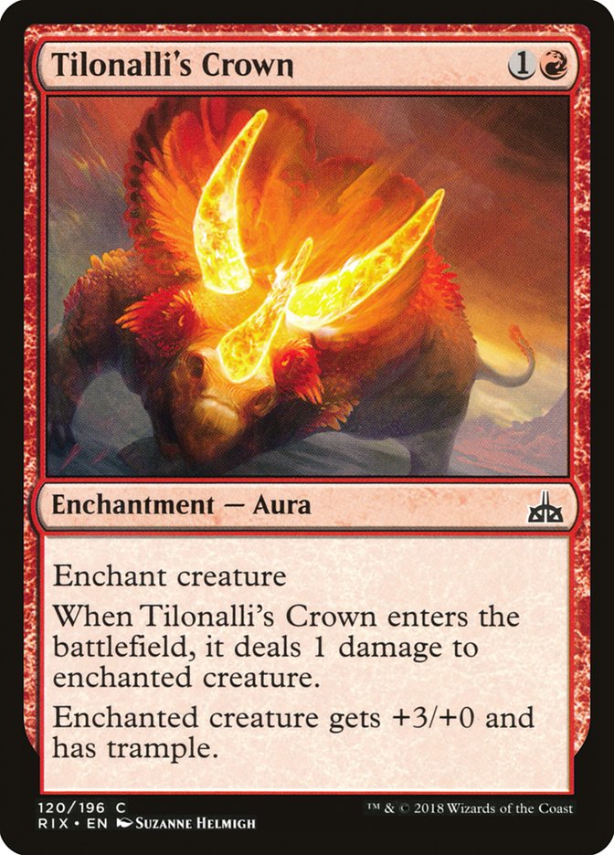 MTG: Rivals of Ixalan 120: Tilonallis Crown 