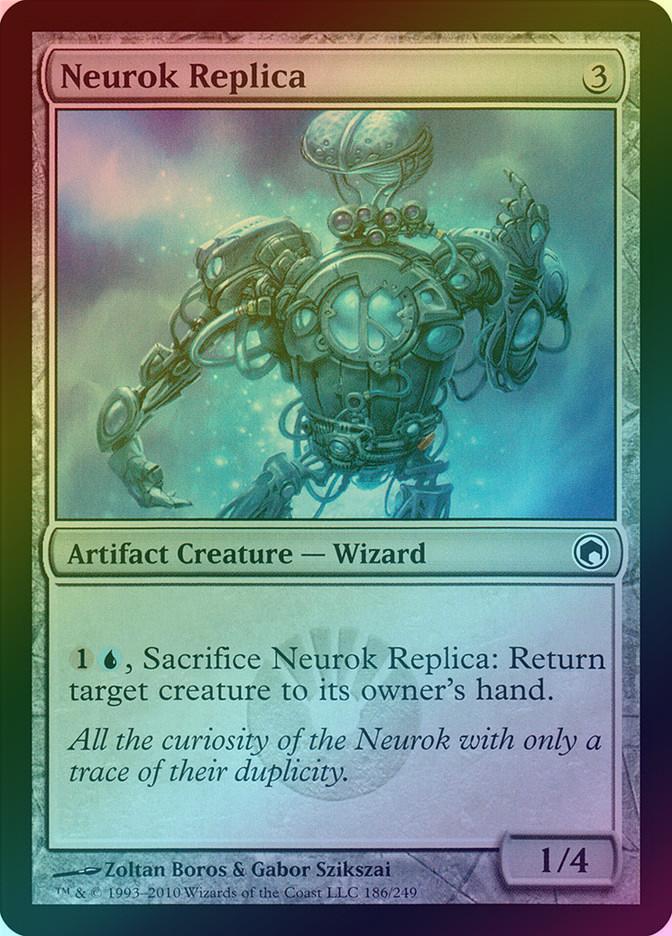 MTG: Scars of Mirrodin 186: Neurok Replica (FOIL) 