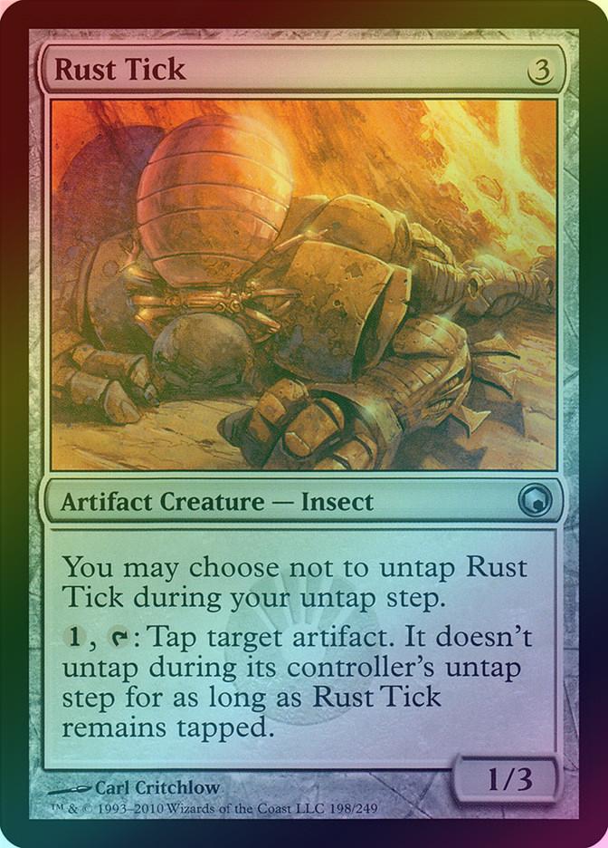 MTG: Scars of Mirrodin 198: Rust Tick (FOIL) 