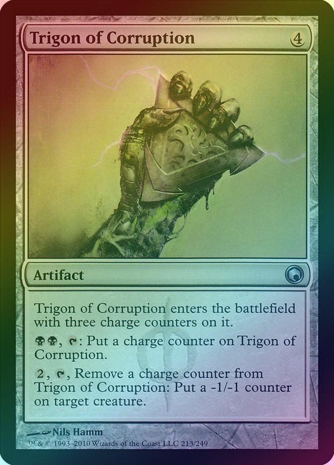 MTG: Scars of Mirrodin 213: Trigon of Corruption (FOIL) 