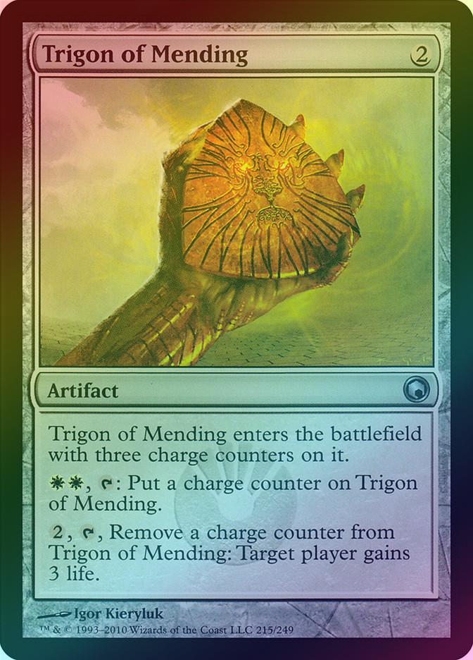 MTG: Scars of Mirrodin 215: Trigon of Mending (FOIL) 