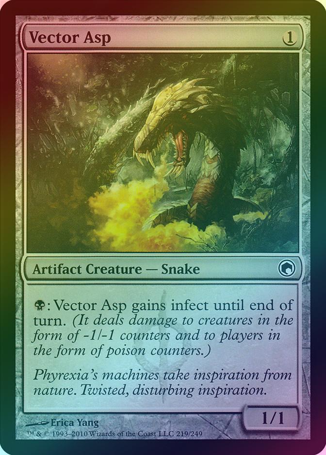 MTG: Scars of Mirrodin 219: Vector Asp (FOIL) 