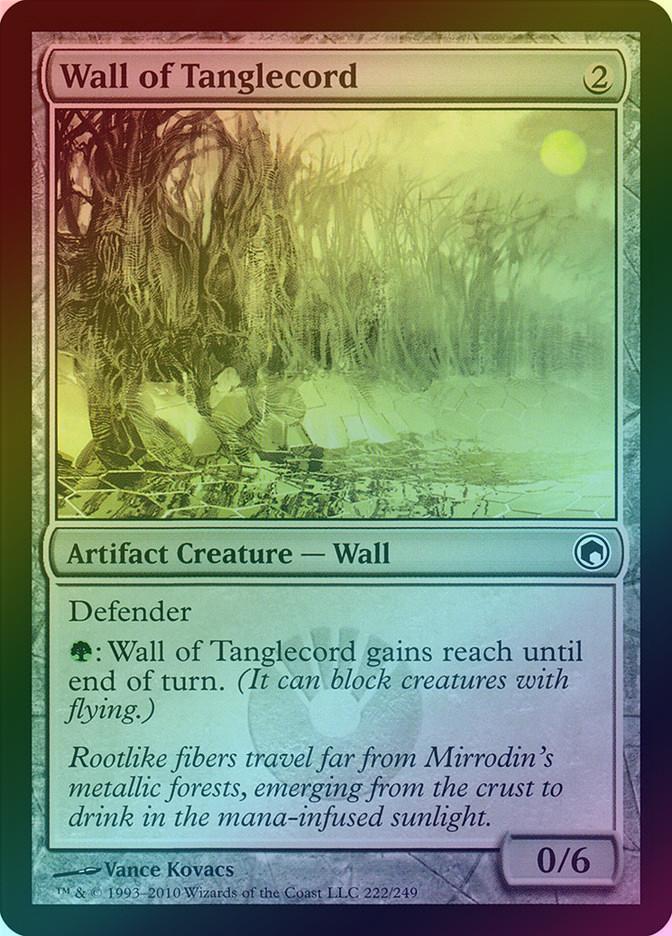 MTG: Scars of Mirrodin 222: Wall of Tanglecord (FOIL) 