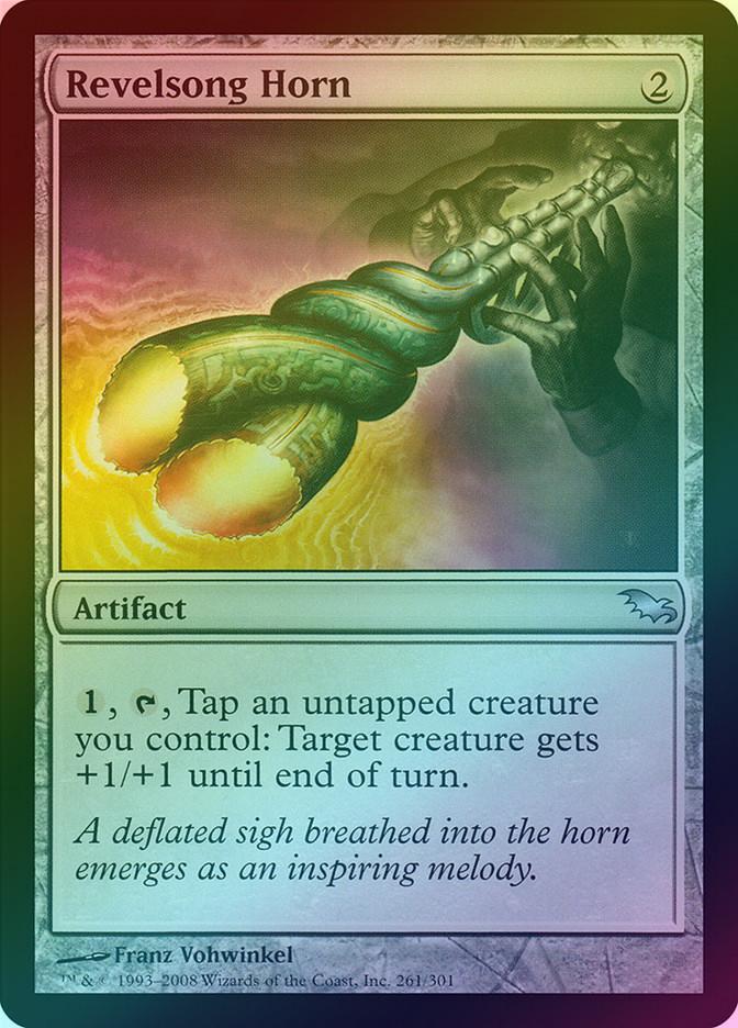 MTG: Shadowmoor 261: Revelsong Horn (FOIL) 