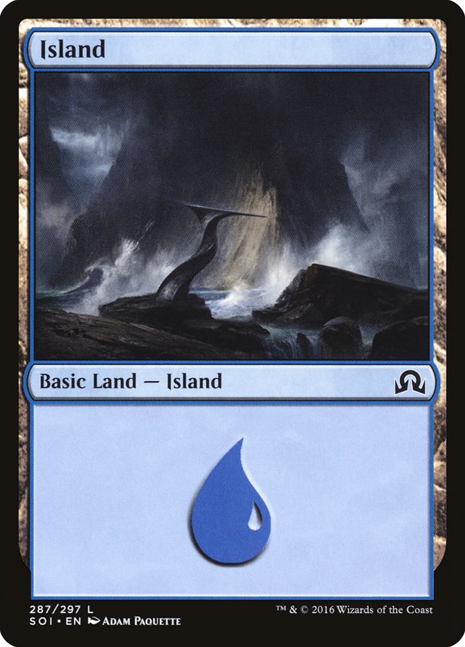 MTG: Shadows over Innistrad 287: Island (FOIL) 