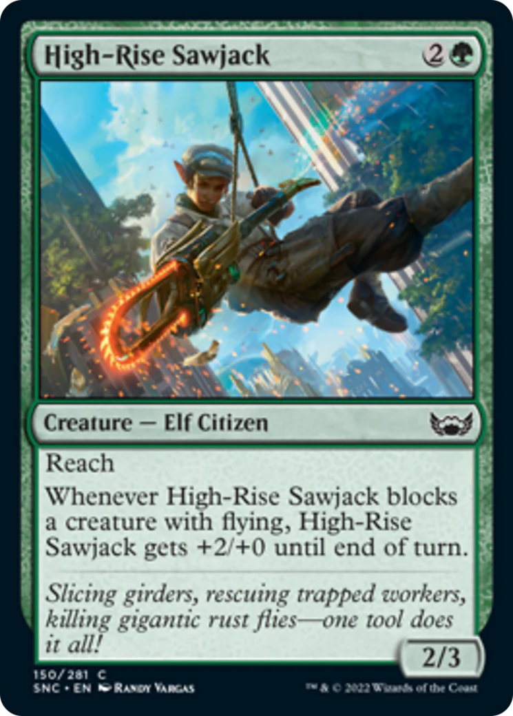 MTG: Streets of New Capenna 150: High-Rise Sawjack 