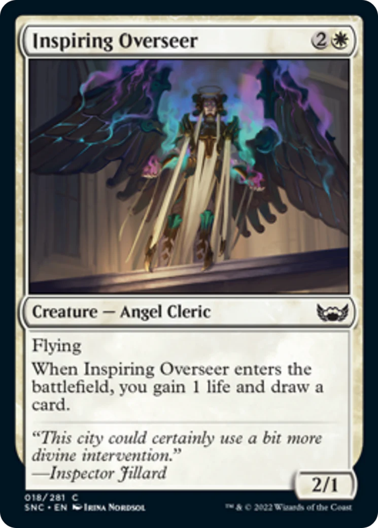 MTG: Streets of New Capenna 018: Inspiring Overseer 