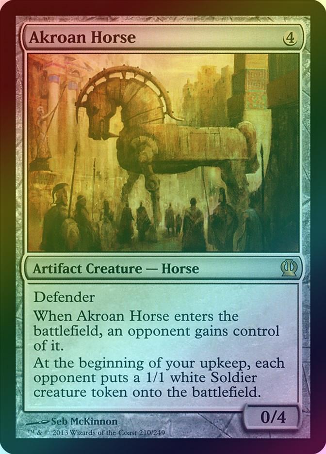 MTG: Theros 210: Akroan Horse (FOIL) 