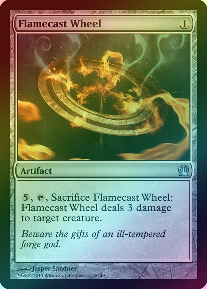 MTG: Theros 215: Flamecast Wheel (FOIL) 