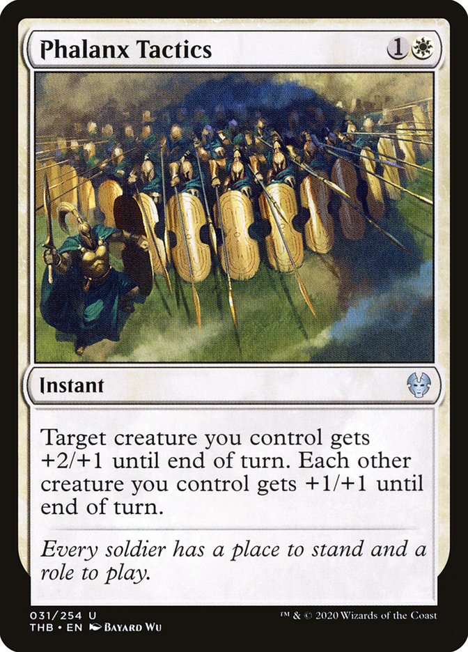 MTG: Theros Beyond Death 031: Phalanx Tactics 