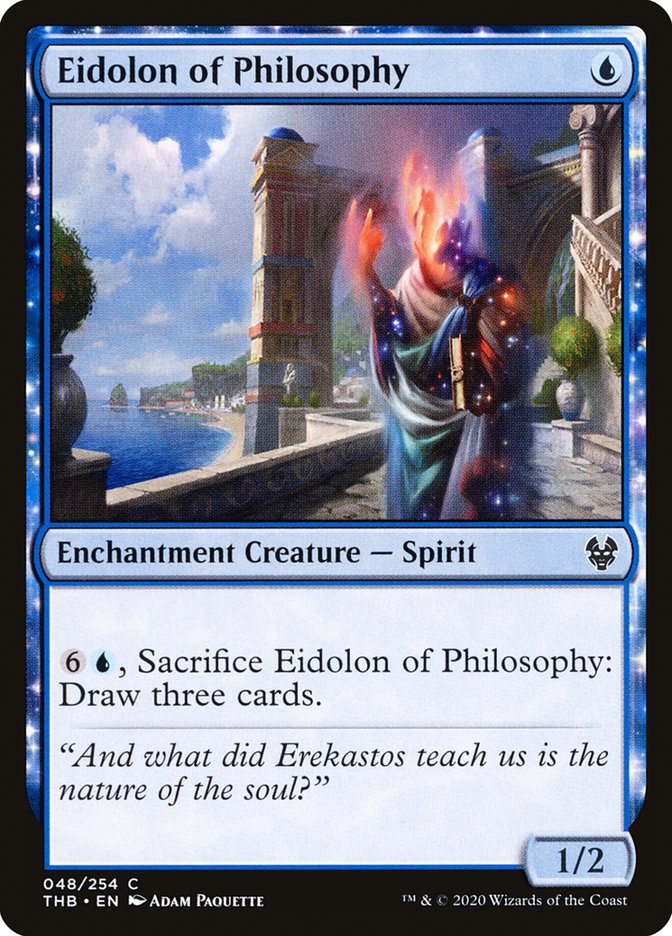 MTG: Theros Beyond Death 048: Eidolon of Philosophy 